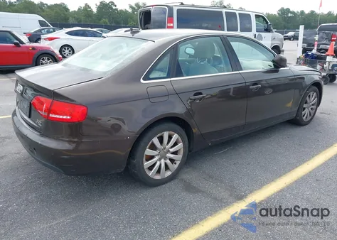 2011 Audi A4 2.0T Premium from USA, damaged, VIN WAUFFAFL4BN032937